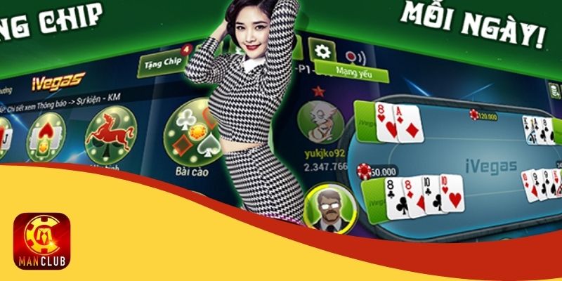 Những trò chơi hấp dẫn khi tải app đánh bài online